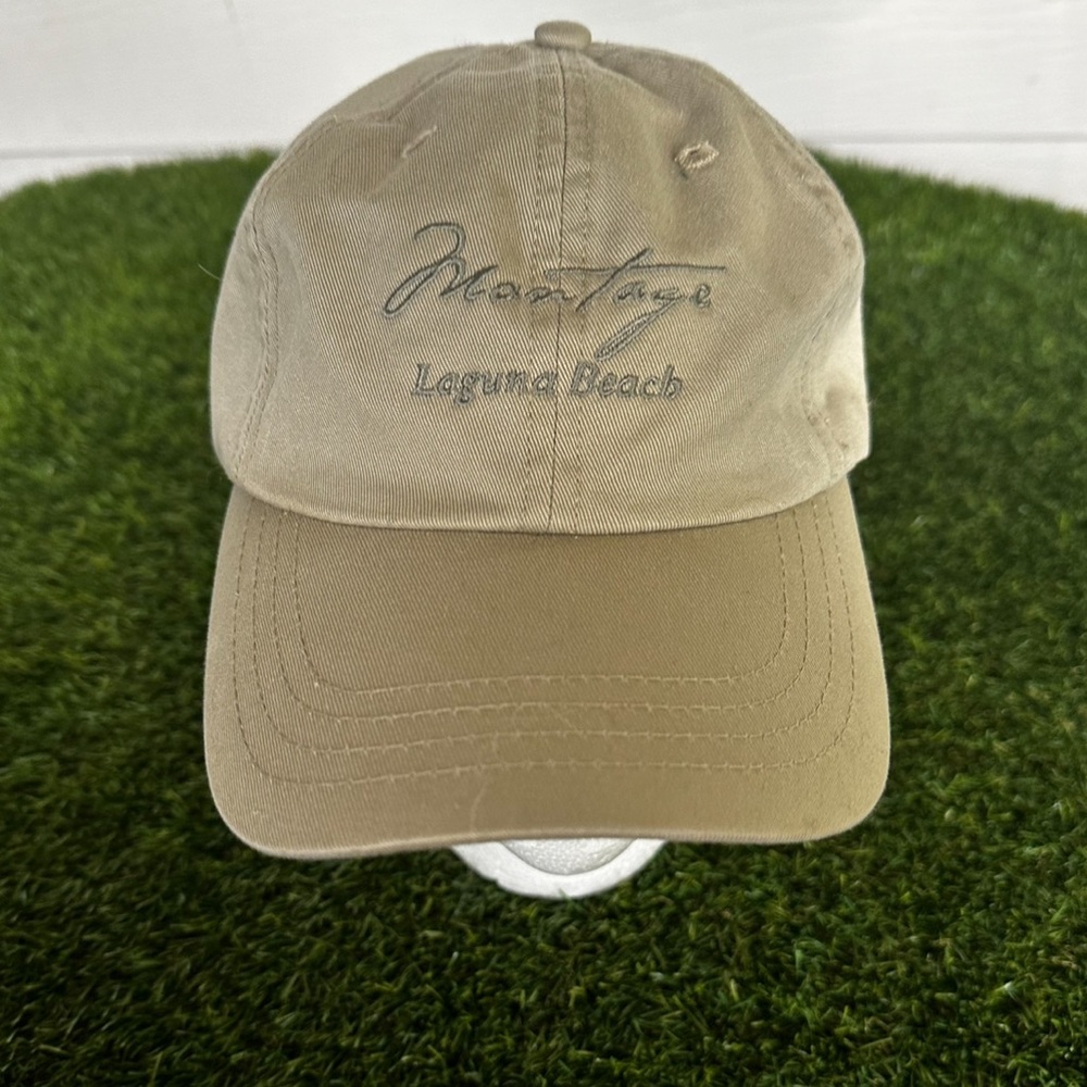 MONTAGE Laguna Beach hat…baseball cap style khaki/tan by SOPE CREEK (For Resort)